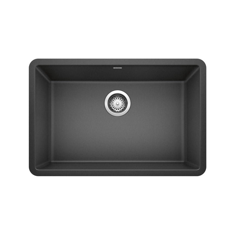 Precis 27-in Single Bowl Undermount Kitchen Sink, Anthracite A6532