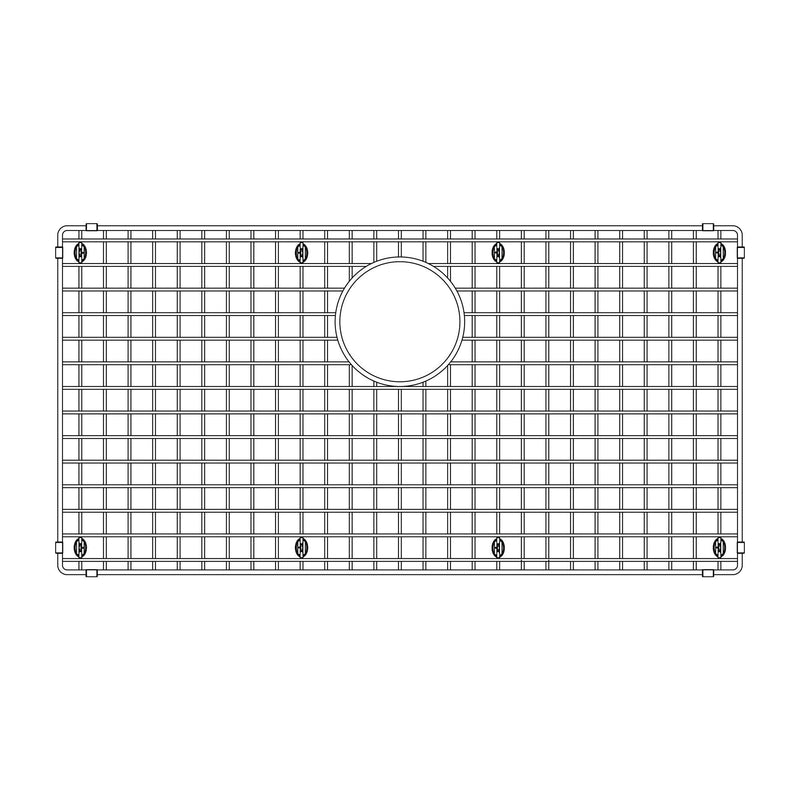 Stainless Steel Sink Grid for 32-in Single Bowl Sinks B6518
