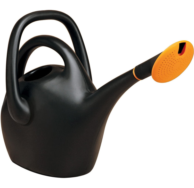 Easypour 2-in-1 Spout Watering Can with Dual Handle, 9.8-L, (2.6 US gal) Black U2127