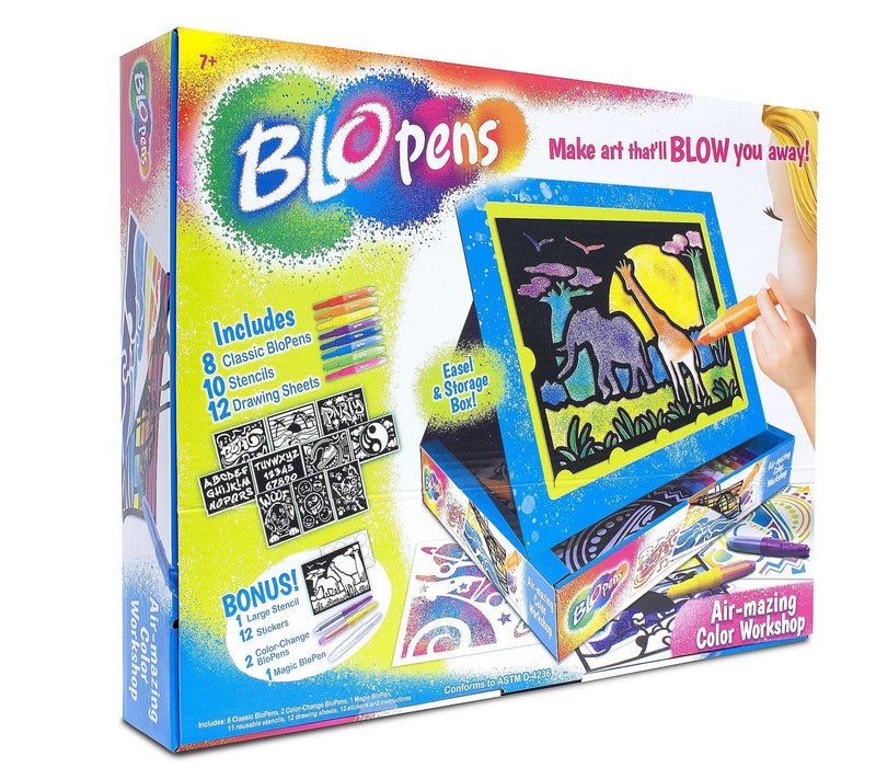 Air-Mazing Colour Workshop Kit with 10 Stencils, Ages 7+ L5532