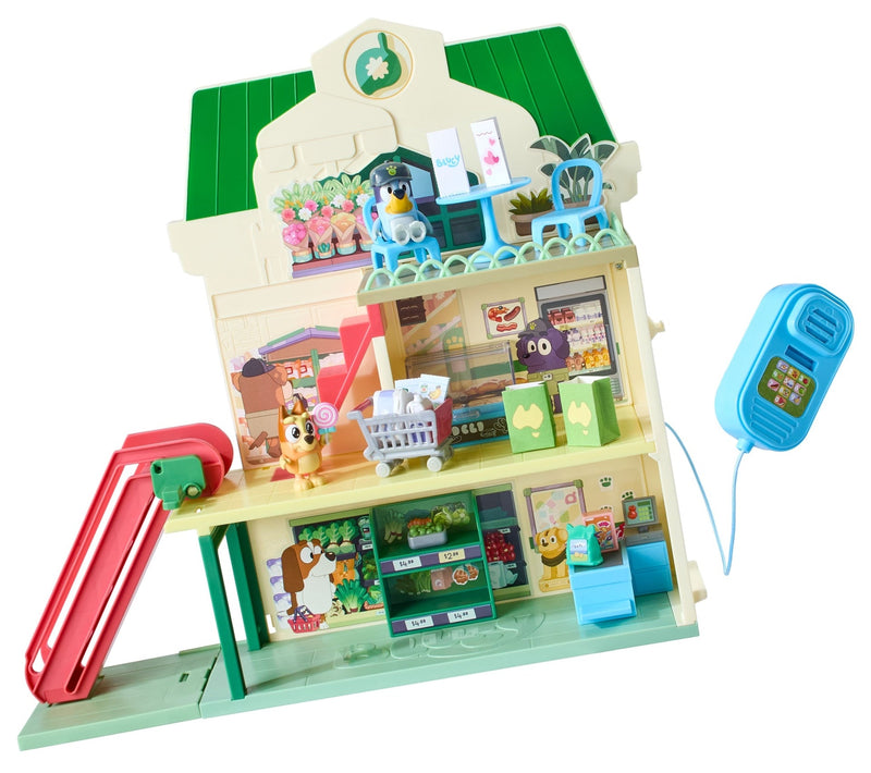 Supermarket and Restaurant Playset with Speaker Y4747