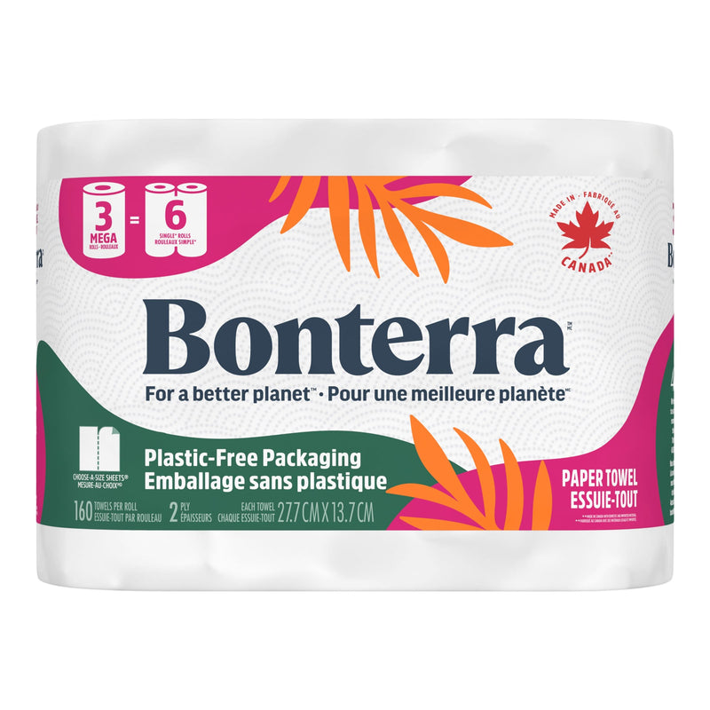 Double Roll Paper Towel, 2-ply, 3-pk M6472