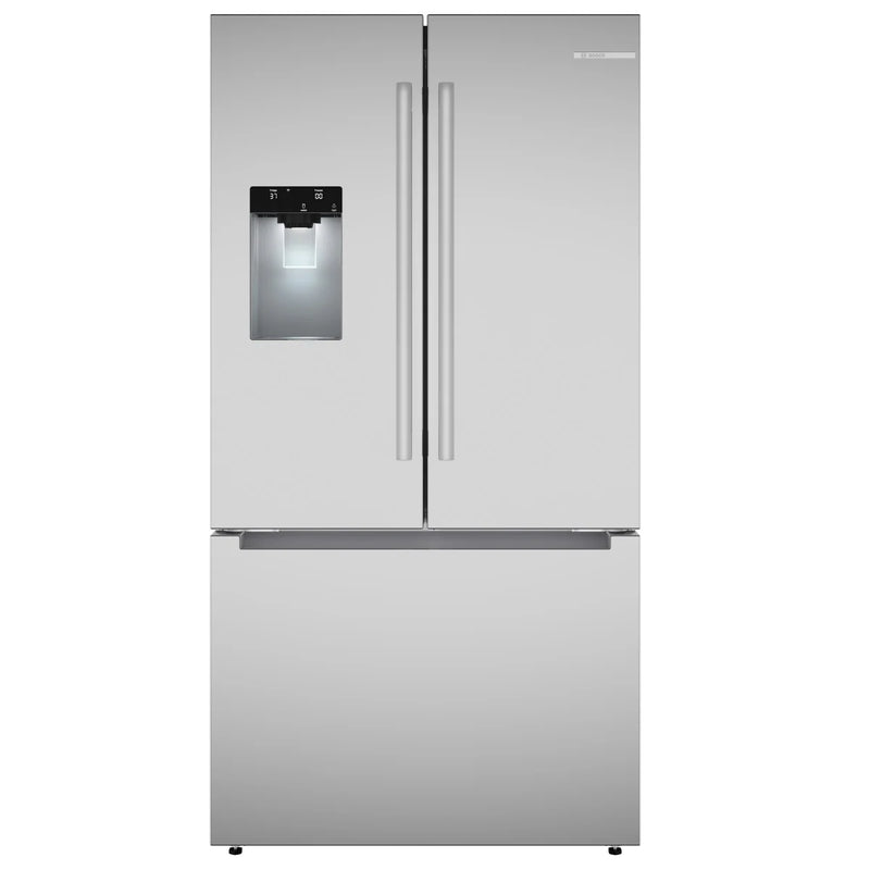 300 Series 36 in. 26 cu.ft. Stainless Steel Standard Depth French Door Refrigerator With External Water and Ice Dispenser M4659