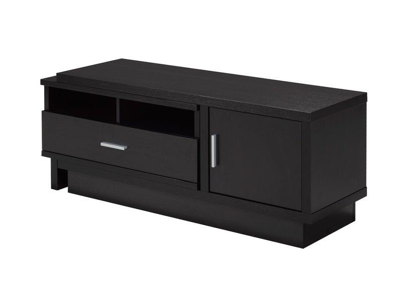 Darel 48-in Expandable Dark Cherry TV Stand with Storage Shelf and Cabinet E7729
