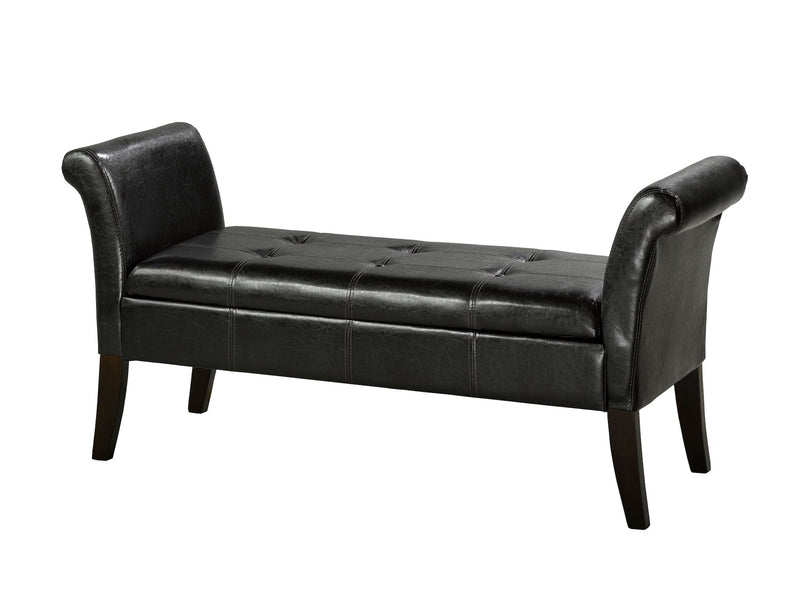 Fabric Tufted Accent Bench with Storage I0387
