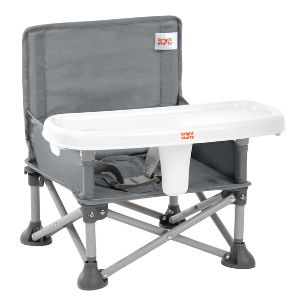 Pop 'N Sit Portable Booster Seat, Grey Y1328