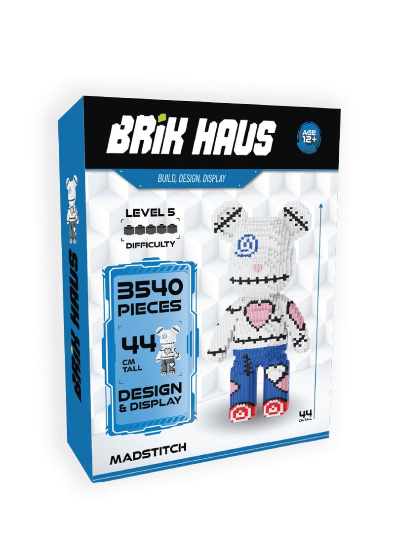 Brik Haus Madstitch Construction Set, Medium U2565