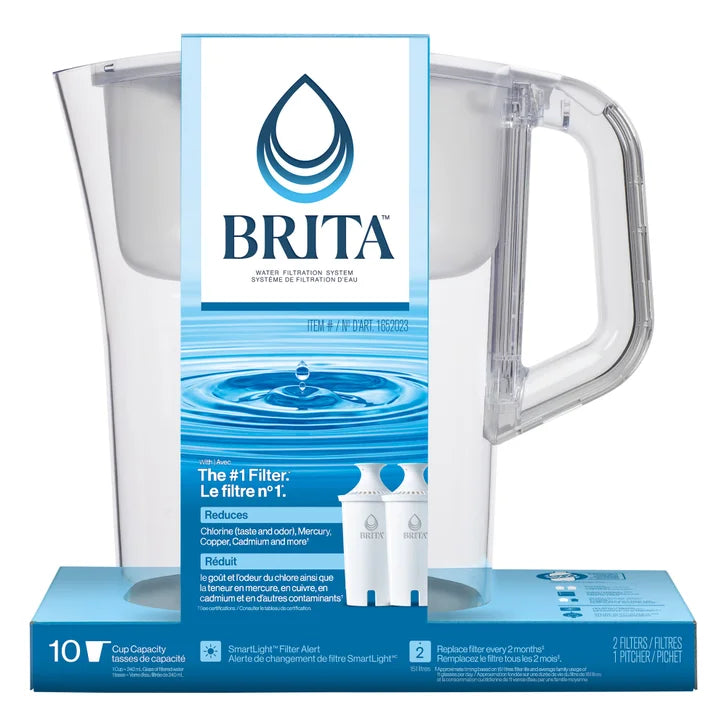 Champlain 2.4 L (10-cup) Pitcher with 2 Filters T9407