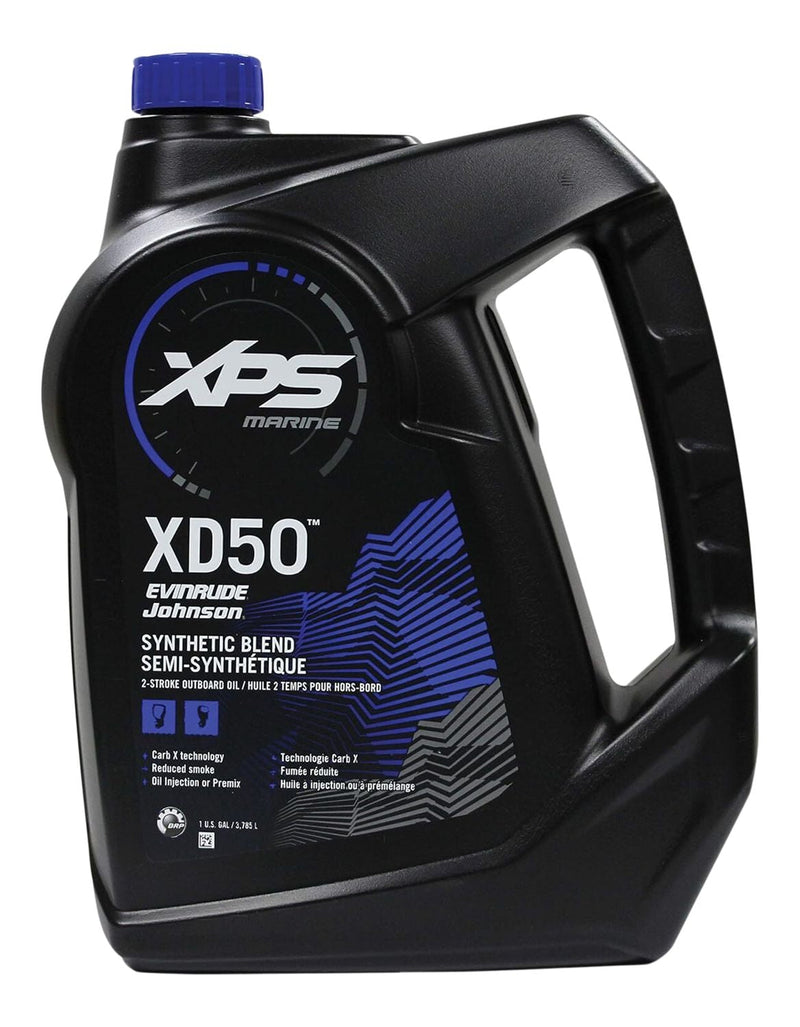 XPS XD-50 XPS Marine Outboard Synthetic Blend Engine Oil TC-W3, 3.78-L M5660