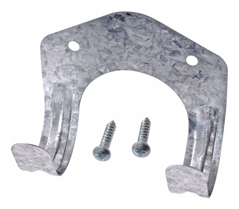 Large Took Hooks, Carbon Steel and Zinc-Plated, 5-pk A7462