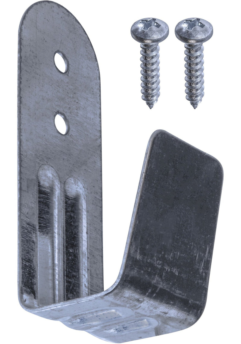 Square Hooks, Carbon-Steel and Zinc-Plated, 55-lb Capacity, 5-pk R4524