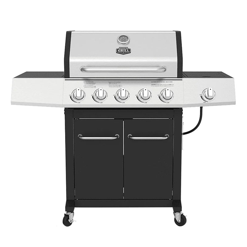 Grill 5-Burner Propane Gas Grill with Side Burner Z1688