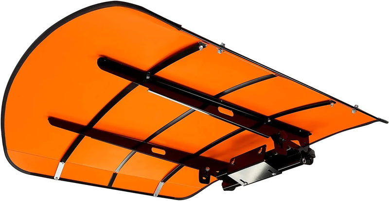Tractor Canopy Orange Compatible with All ROPS 48 X 52 Equipped Tractors with a 2 x 2 or 2 x 3 ROPS (Will Add About 4 to The Height of The Tractor) Tractor Sun Canopy Sunshade Q5748