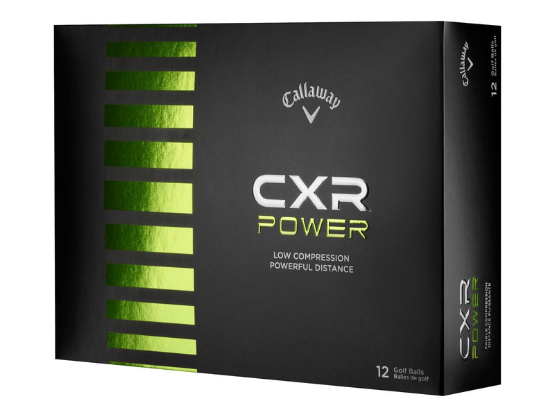 CXR Power Golf Ball, White, 12-pk Z8441