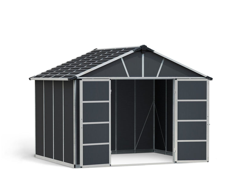 Multi-Function Polycarbonate Yukon Shed, 11x9-ft Q7608