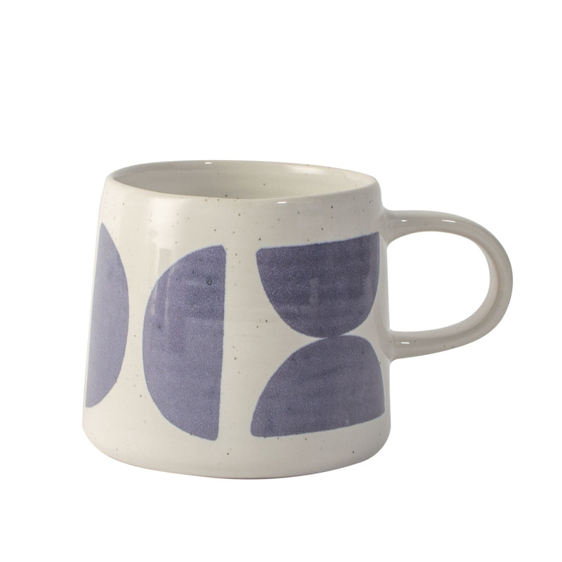 Abstract Stoneware Mug, 13-oz P7136