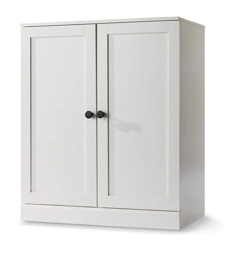 Bellevue Modular Stackable Storage Cabinet, White X0102