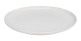 Bettina Glossy Stoneware Salad Plate, 1-pc, White Speckle