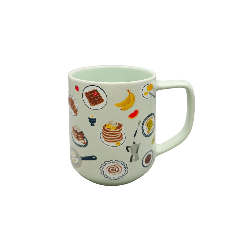 Breakfast Suite Stoneware Mug, Green, 18-oz Z2718