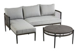 Brooks Outdoor Patio Sectional Set, 3-pc, Water/Stain/Fade-Resistant Cushions