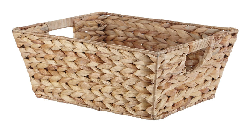 Brynn Rectangular Hand Woven Storage Basket, 14.5 x 11.8 x 5.9-in T9429