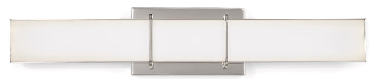 Byrne LED Vanity Light Fixture, Polished Nickel
