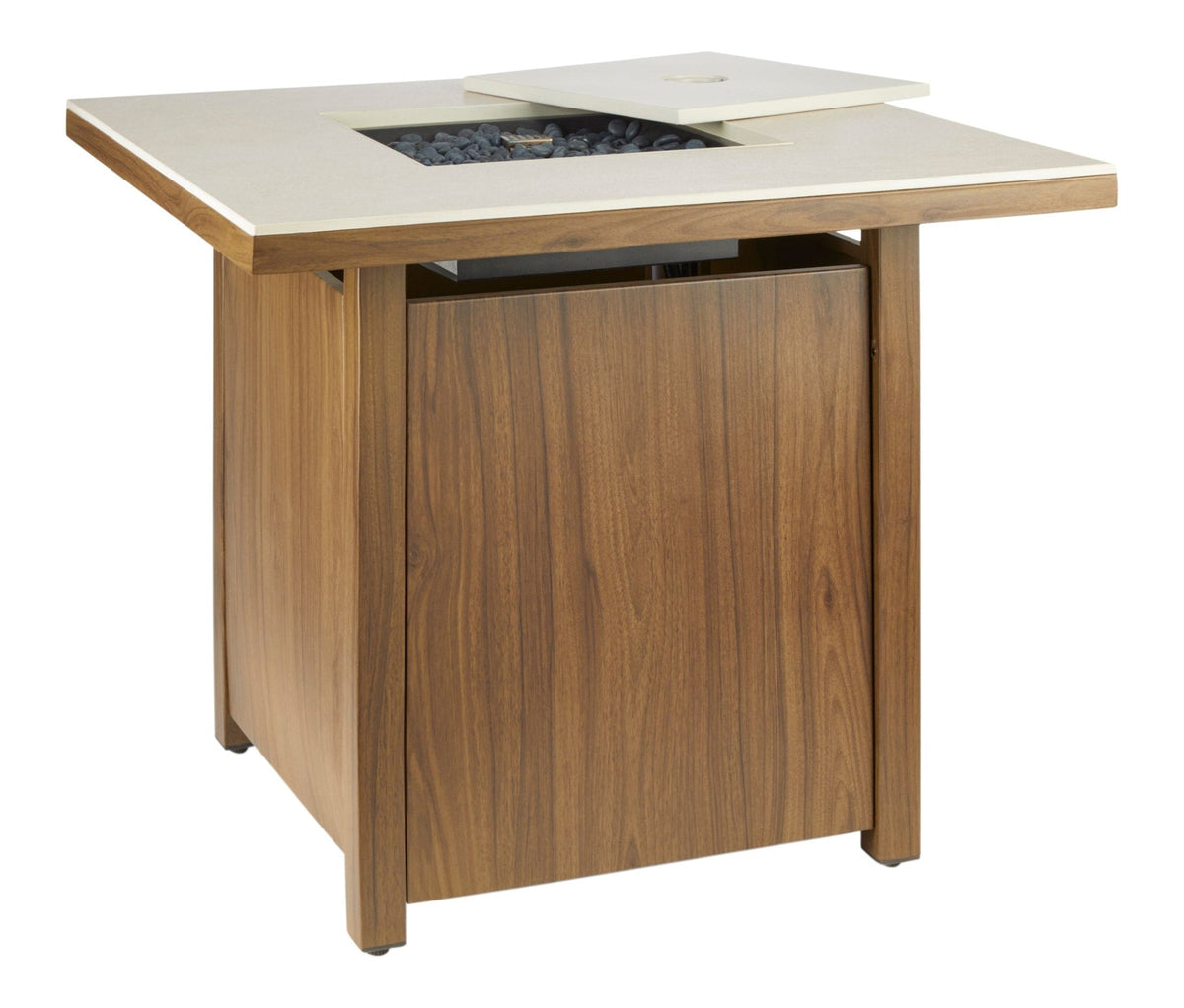 Clarke LP Gas Outdoor Fire Table, 40,000 BTUs, 30-in, Brown