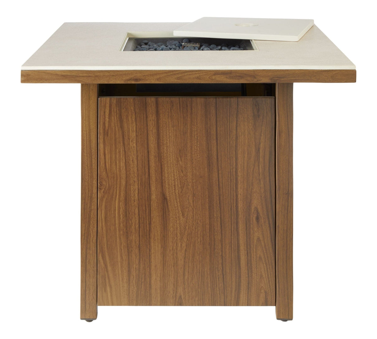 Clarke LP Gas Outdoor Fire Table, 40,000 BTUs, 30-in, Brown