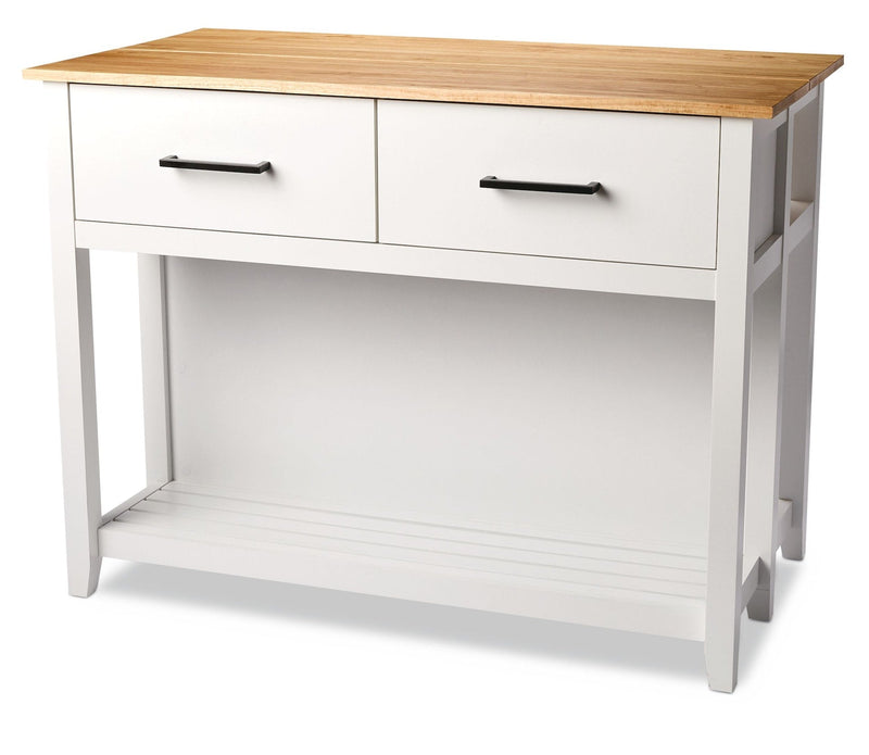 Conrich Kitchen Island, White R7493