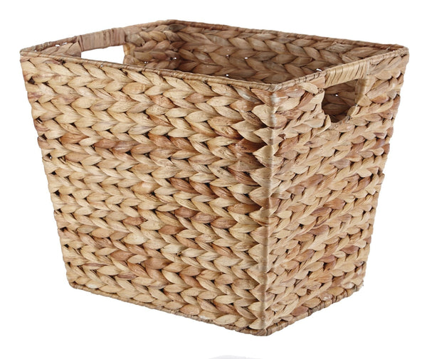 Emery Rectangular Hand Woven Storage Basket, 14.57 x 12 x 12-in Z0067