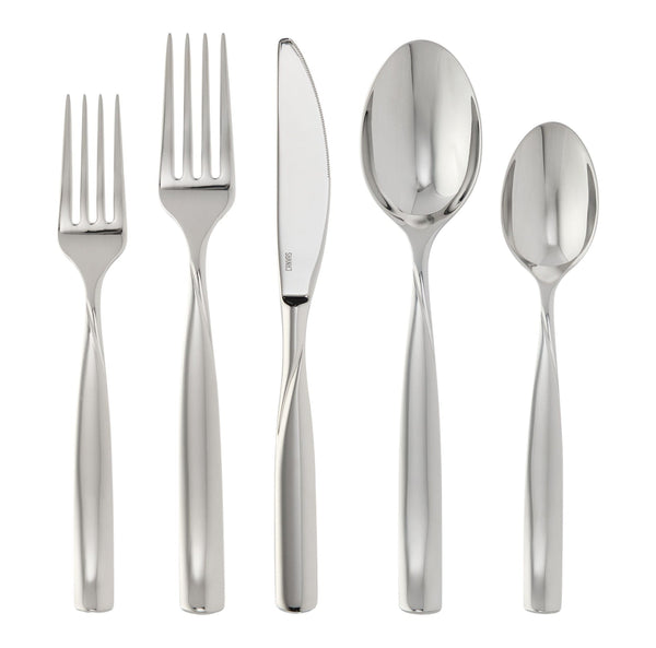 Enfield Twist Flatware Set, Stainless Steel, Serves 4, 20-pc G6012