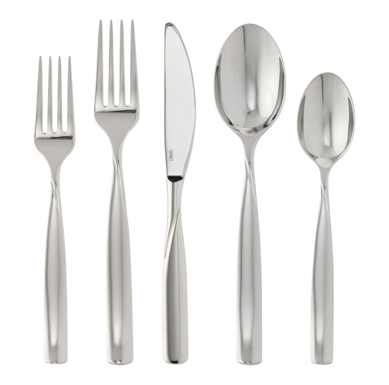 Enfield Twist Flatware Set, Stainless Steel, Serves 4, 20-pc G6012
