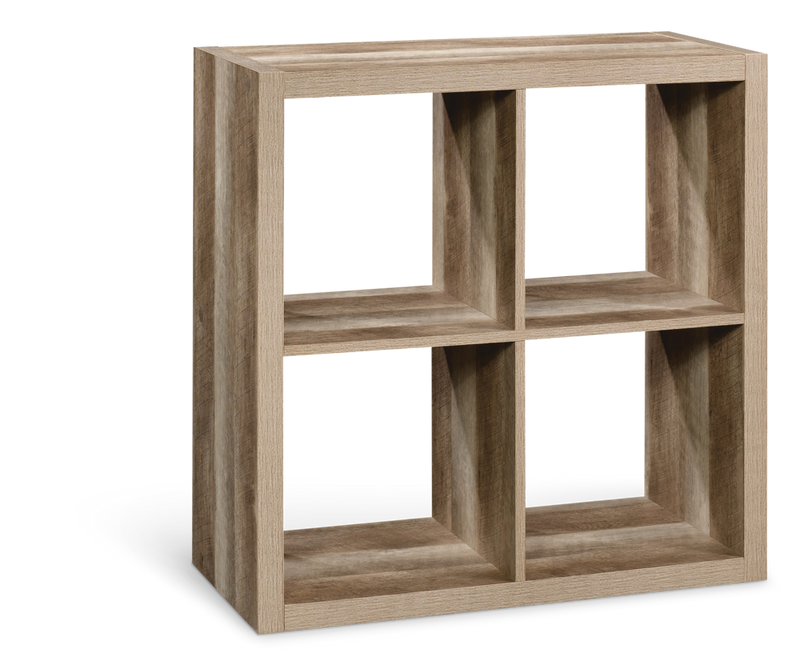 Fraser 4-Cube Storage Organizer, Bookcase/Bookshelf, Light Oak Finish W5107