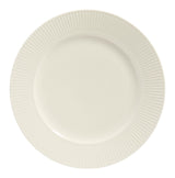 Highbury Ribbed New Bone Dinnerware Set, Serves 4, 12-pc, White