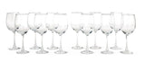 Lead-Free Stemmed Wine Glass Set, 15.5-oz, 12-pk