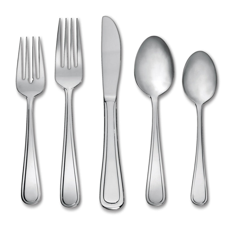 Madison Stainless Steel Flatware Set, Serves 10, 50-pc R8567