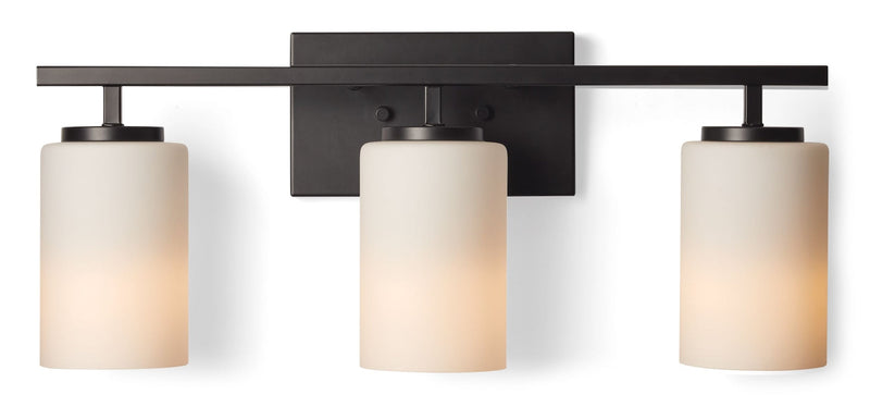 Northfield 3-Light Vanity Light Fixture, Matte Black M2584