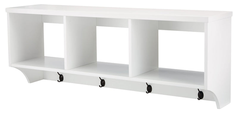Overbrook Entryway Wall-Mount Organizer, White F6346