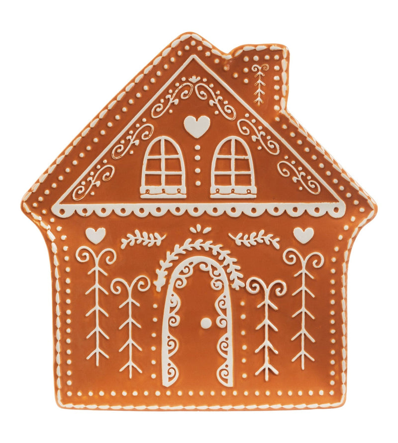 Santa's Workshop Collection Gingerbread Serving Platter H5320