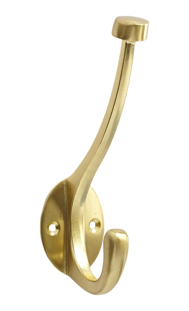 Stainless Steel Single Pill Top Hook, Brass K1646