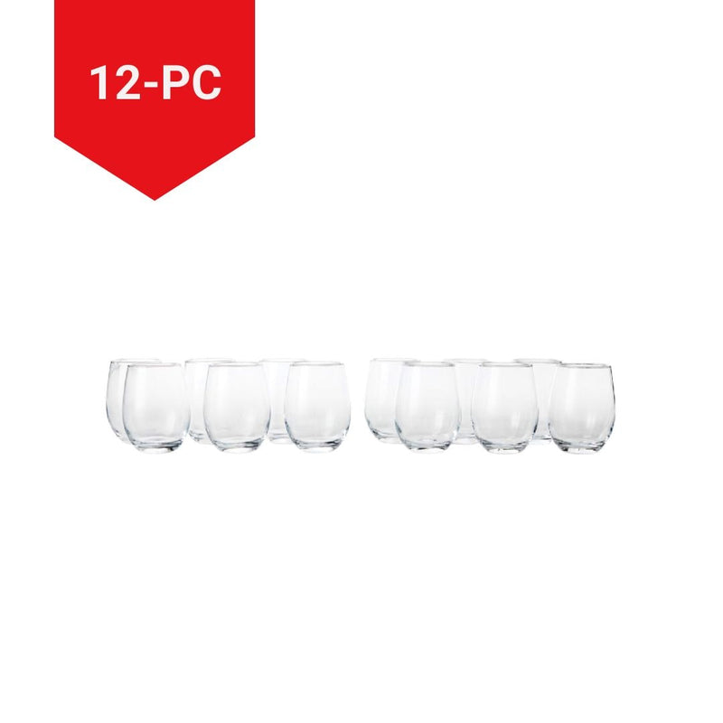 Stemless Wine Glass Set, 18.5-oz, 12-pk S6731