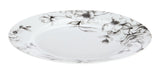 Wild Rose Dinner Plate, 1-pc, White, Dishwasher & Microwave-Safe
