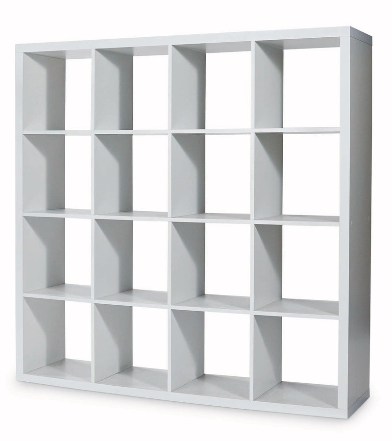 Wilmer 16-Cube Organizer, White D9291