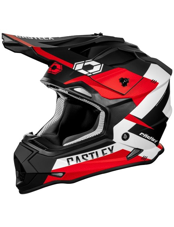 X Youth Mode Flow MX Helmet, Matte Red E4615