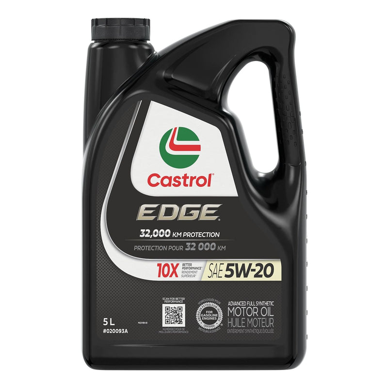 EDGE 5W20 Advanced Synthetic Engine/Motor Oil, 5-L R9654