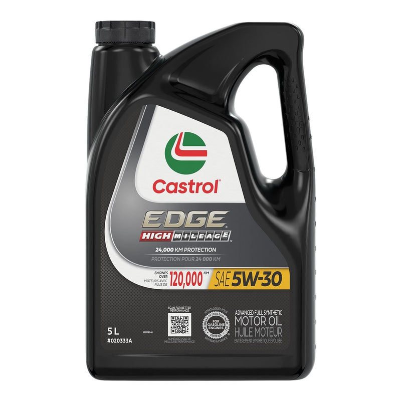 EDGE 5W30 High Mileage Synthetic Engine/Motor Oil, 5-L X6599