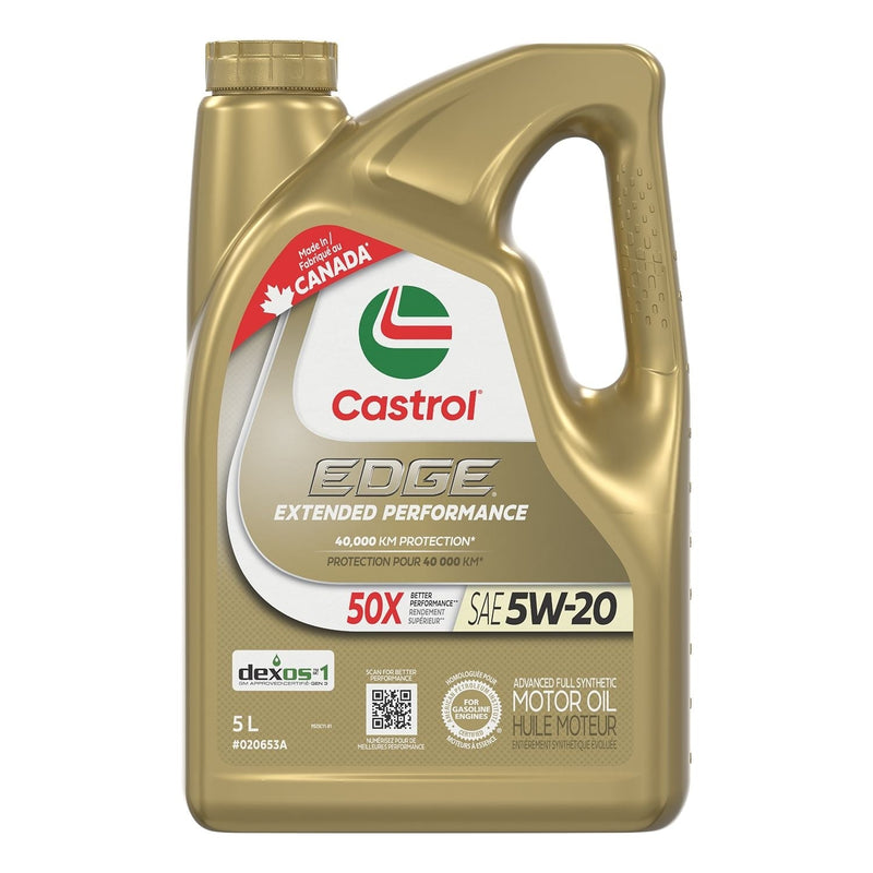 EDGE Extended Performance 5W20 Synthetic Engine/Motor Oil, 5-L F5265