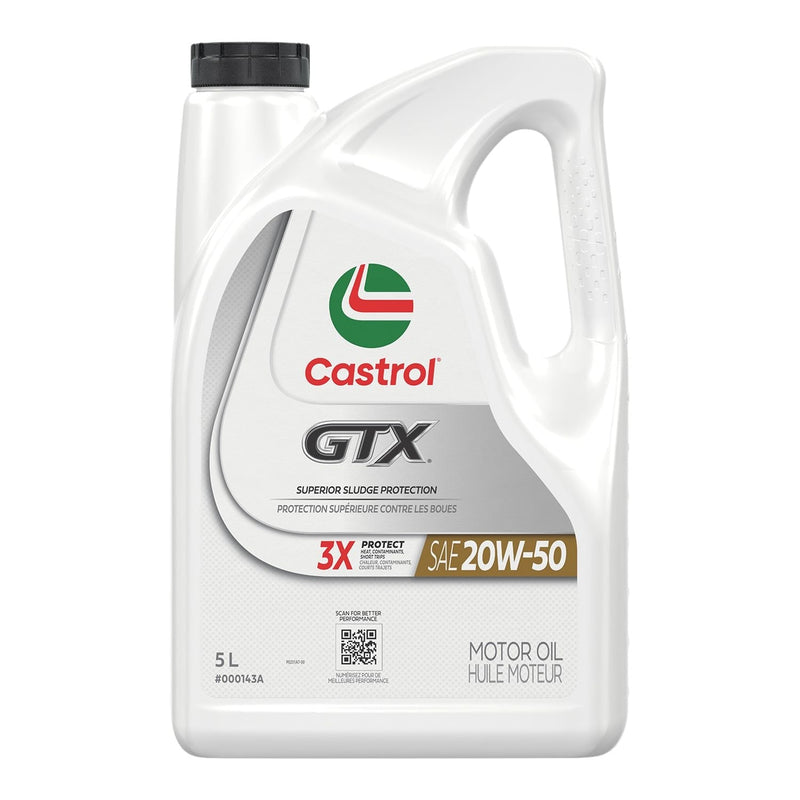 GTX 20W50 Conventional Engine/Motor Oil, 5-L M8139