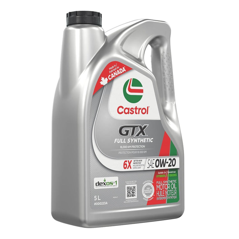 GTX Full Synthetic 0W20 Engine/Motor Oil, 5-L Jug P0142