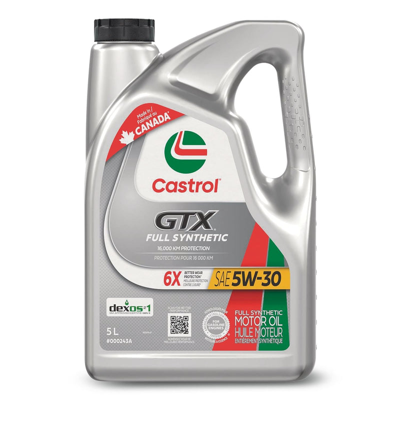 GTX Full Synthetic 5W30 Engine/Motor Oil, 5-L Jug M2408